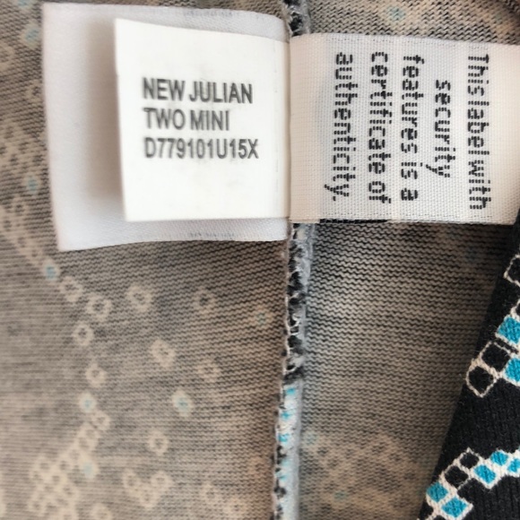 DVF New Julian Two Mini Snakeskin Print Wrap Dress - Picture 7 of 8